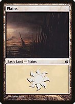 Glossy Finish Mirrodin Besieged Plains ( #147 )