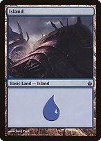 Glossy Finish Mirrodin Besieged Island ( #149 )