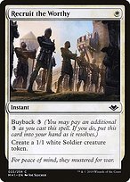 Glossy Finish Modern Horizons Recruit the Worthy ( #22 )