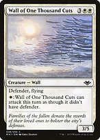 Glossy Finish Modern Horizons Wall of One Thousand Cuts ( #36 )