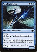 Glossy Finish Modern Horizons Windcaller Aven ( #77 )