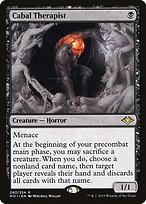Glossy Finish Modern Horizons Cabal Therapist ( #80 )