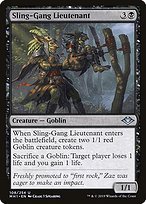 Glossy Finish Modern Horizons Sling-Gang Lieutenant ( #108 )
