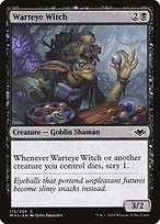 Glossy Finish Modern Horizons Warteye Witch ( #115 )