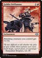 Glossy Finish Modern Horizons Goblin Oriflamme ( #130 )