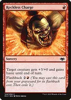 Glossy Finish Modern Horizons Reckless Charge ( #144 )