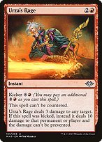 Glossy Finish Modern Horizons Urza's Rage ( #151 )