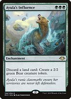 Glossy Finish Modern Horizons Ayula's Influence ( #156 )