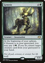Glossy Finish Modern Horizons Genesis ( #166 )