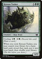 Glossy Finish Modern Horizons Krosan Tusker ( #169 )