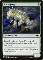 Glossy Finish Modern Horizons Spore Frog ( #180 )