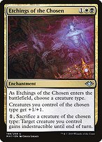 Glossy Finish Modern Horizons Etchings of the Chosen ( #198 )