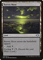 Glossy Finish Modern Horizons Barren Moor ( #236 )