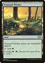Glossy Finish Modern Horizons Tranquil Thicket ( #248 )