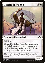 Matte Finish Modern Horizons 2 Disciple of the Sun ( #11 )