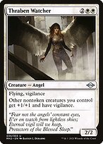 Matte Finish Modern Horizons 2 Thraben Watcher ( #34 )