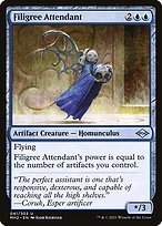 Matte Finish Modern Horizons 2 Filigree Attendant ( #41 )