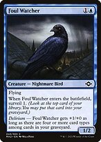 Matte Finish Modern Horizons 2 Foul Watcher ( #43 )