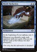 Matte Finish Modern Horizons 2 Mystic Redaction ( #53 )