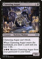 Matte Finish Modern Horizons 2 Clattering Augur ( #79 )