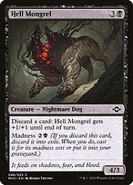 Matte Finish Modern Horizons 2 Hell Mongrel ( #88 )
