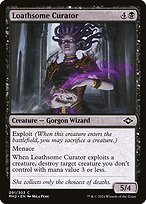 Matte Finish Modern Horizons 2 Loathsome Curator ( #91 )