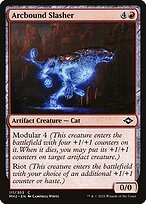 Matte Finish Modern Horizons 2 Arcbound Slasher ( #111 )