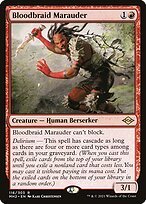 Matte Finish Modern Horizons 2 Bloodbraid Marauder ( #116 )