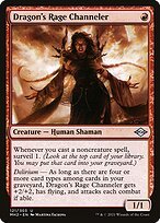 Matte Finish Modern Horizons 2 Dragon's Rage Channeler ( #121 )