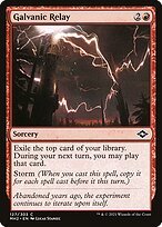 Matte Finish Modern Horizons 2 Galvanic Relay ( #127 )