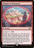 Matte Finish Modern Horizons 2 Glimpse of Tomorrow ( #129 )