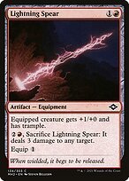 Matte Finish Modern Horizons 2 Lightning Spear ( #134 )