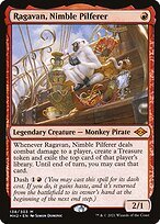 Matte Finish Modern Horizons 2 Ragavan, Nimble Pilferer ( #138 )