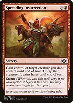 Matte Finish Modern Horizons 2 Spreading Insurrection ( #142 )