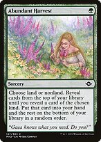 Matte Finish Modern Horizons 2 Abundant Harvest ( #147 )