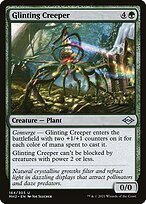 Matte Finish Modern Horizons 2 Glinting Creeper ( #164 )