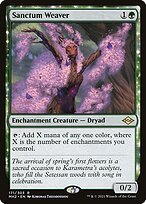 Matte Finish Modern Horizons 2 Sanctum Weaver ( #171 )