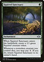 Matte Finish Modern Horizons 2 Squirrel Sanctuary ( #174 )