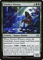 Matte Finish Modern Horizons 2 Timeless Witness ( #179 )