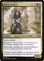 Matte Finish Modern Horizons 2 Arcus Acolyte ( #185 )