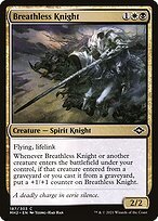 Matte Finish Modern Horizons 2 Breathless Knight ( #187 )