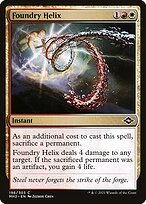 Matte Finish Modern Horizons 2 Foundry Helix ( #196 )