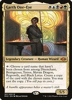 Matte Finish Modern Horizons 2 Garth One-Eye ( #197 )