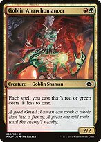 Matte Finish Modern Horizons 2 Goblin Anarchomancer ( #200 )