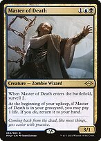 Matte Finish Modern Horizons 2 Master of Death ( #205 )