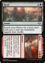 Matte Finish Modern Horizons 2 Road // Ruin ( #212 )