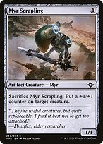 Matte Finish Modern Horizons 2 Myr Scrapling ( #230 )