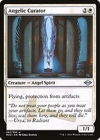 Matte Finish Modern Horizons 2 Angelic Curator ( #262 )