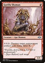 Matte Finish Modern Horizons 2 Gorilla Shaman ( #280 )