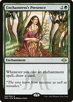 Matte Finish Modern Horizons 2 Enchantress's Presence ( #283 )